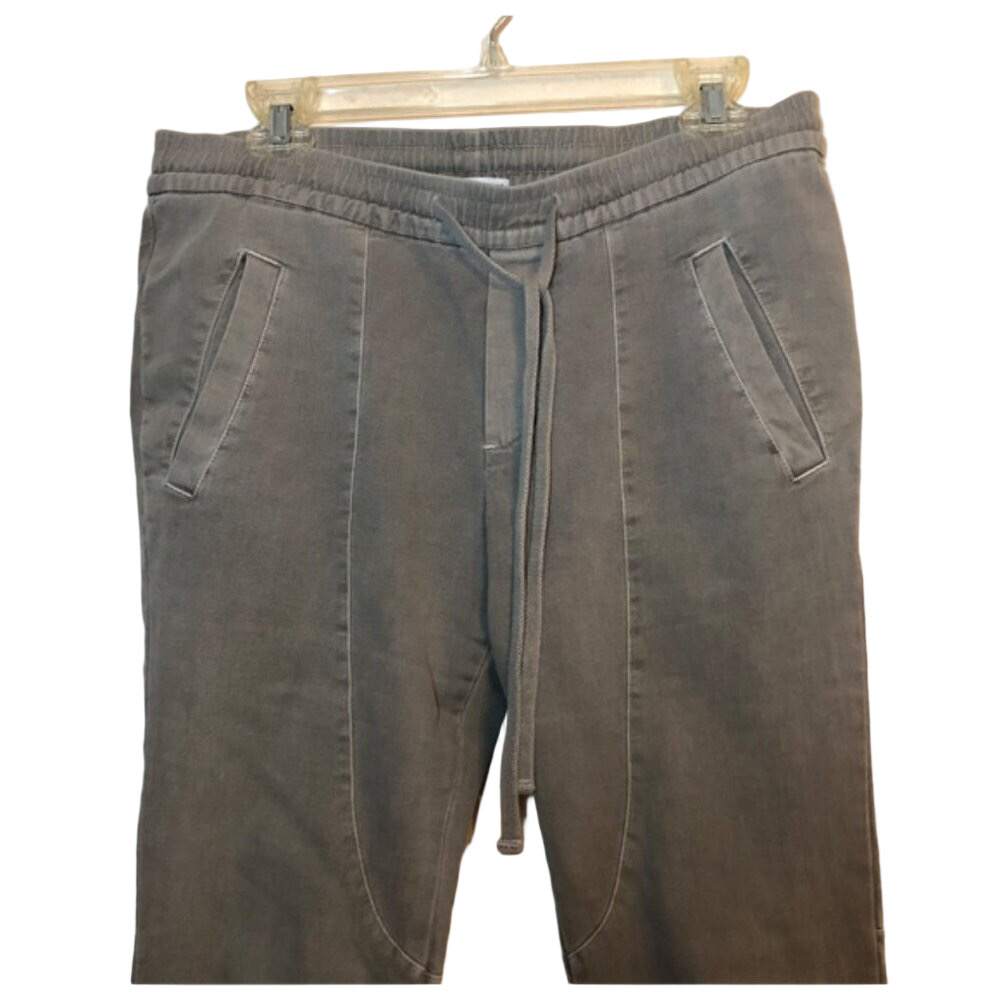 James Perse Washed in Style Lived in Look Crop Pants sz (2) or size M Medium. - Picture 2 of 7